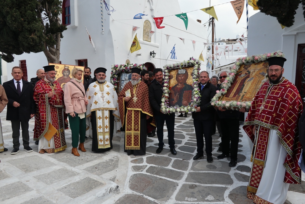 Η Κυριακή της Ορθοδοξίας στη Μύκονο