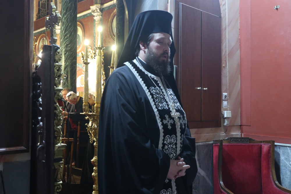 Ομιλία του Ηγουμένου της Ιεράς Μονής Παναγίας Τουρλιανής Αρχιμανδρίτη Αλεξίου στην Ερμούπολη για τη νηστεία