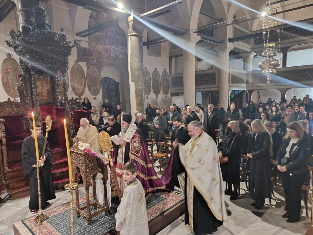 Η Α’ Στάση των Χαιρετισμών στη Μητρόπολη Ιωαννίνων