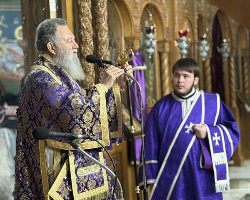 Προηγιασμένη Θεία Λειτουργία στην Αμάρυνθο