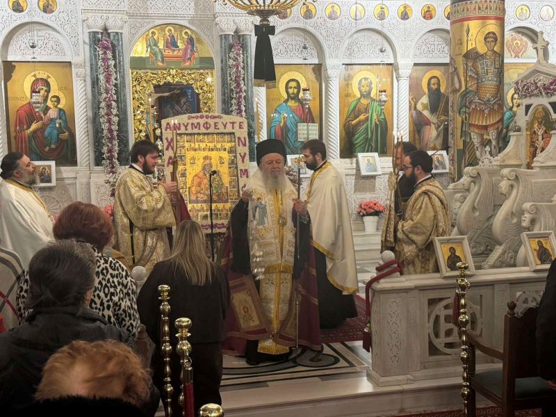 Ο Ακάθιστος Ύμνος στο Ιερό Προσκύνημα του Αγίου Ιωάννου του Ρώσσου