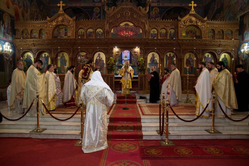 Αρχιερατικό συλλείτουργο και χειροτονία Διακόνου στη Νέα Αρτάκη