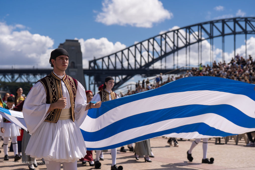 Το Σύδνεϋ «ντύθηκε» στα γαλανόλευκα για την Επέτειο της Ελληνικής Επαναστάσεως του 1821