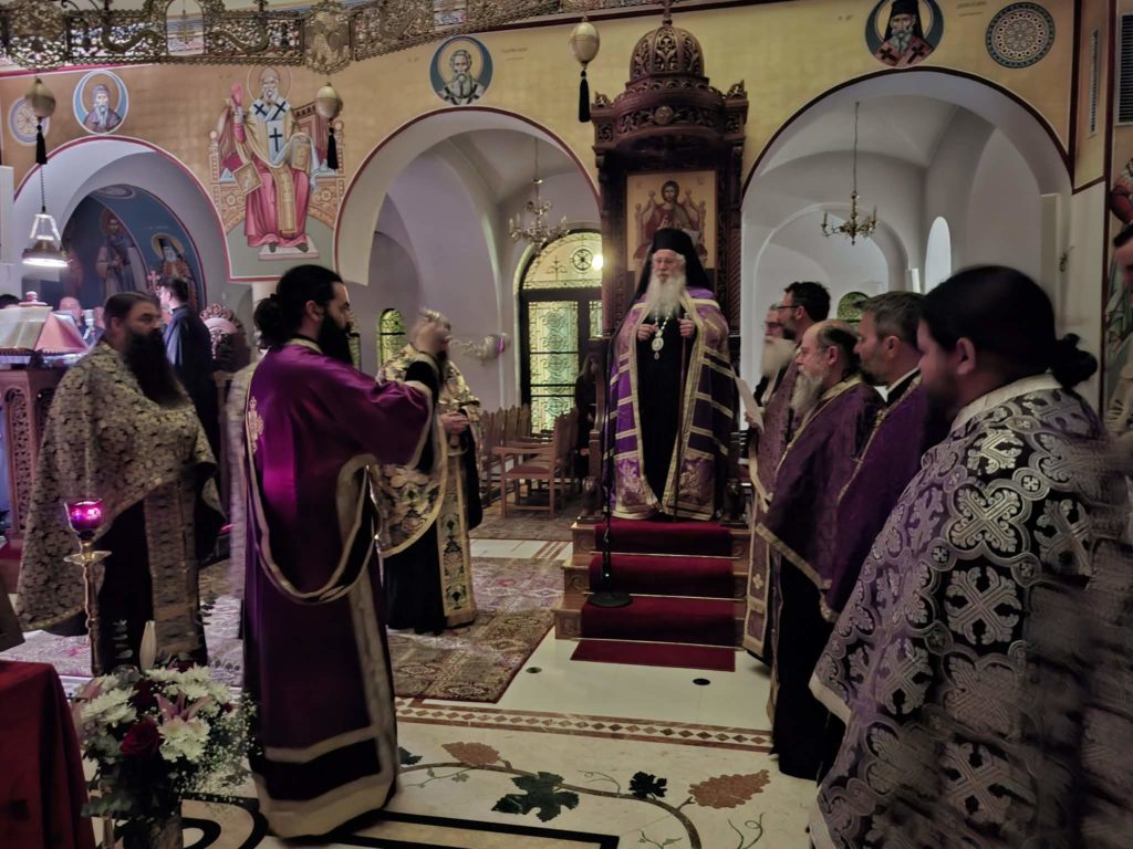 Β’ Κατανυκτικός Εσπερινός στον Ι.Ν. Αγίου Ιωάννου του Καλυβίτου στο Βαθύ Αυλίδος