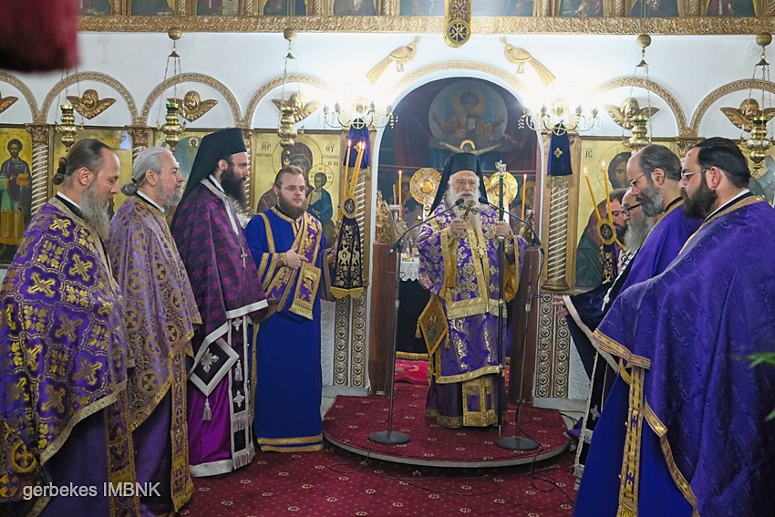 Προηγιασμένη στο Λιανοβέργι για την εορτή των Αγίων Τεσσαράκοντα Μαρτύρων