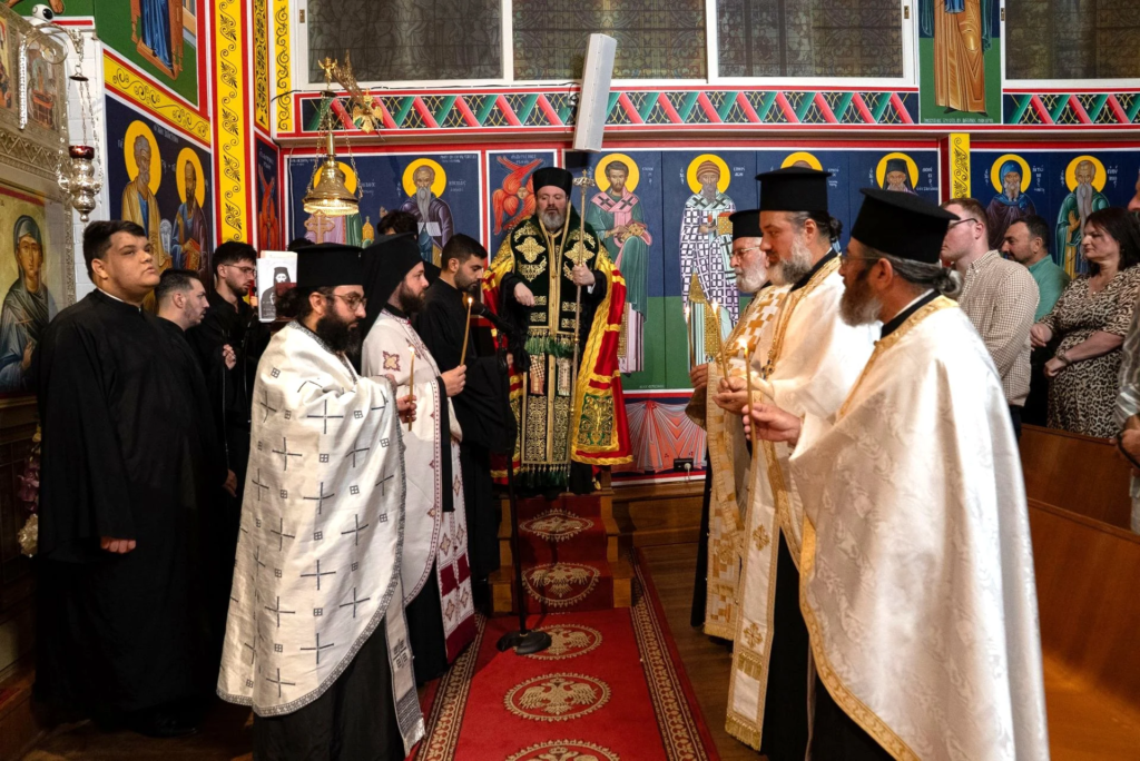 Πανηγυρικός Αρχιερατικός Εσπερινός στην Ενορία Αγίου Σάββα του Νέου του εν Καλύμνω στο Σύδνεϋ