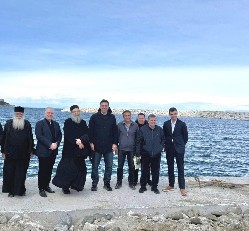 Αυτοψία Κικίλια στους λιμένες των Μονών Μεγίστης Λαύρας και Ιβήρων