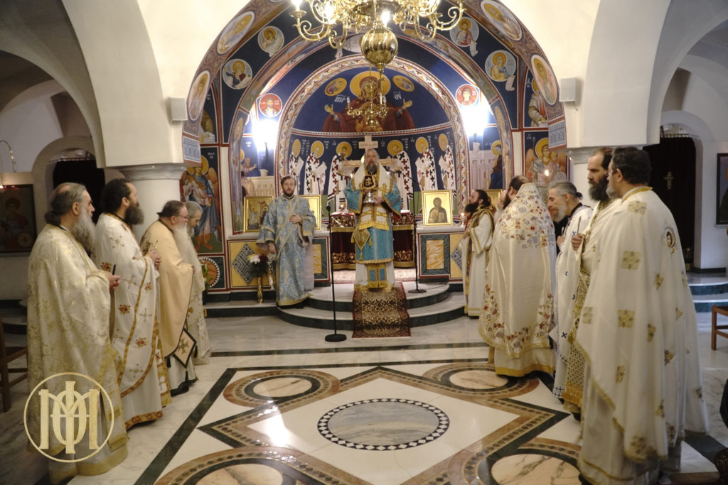 Του Ακαθίστου Ύμνου στο Ιερό Ησυχαστήριο Γενεσίου της Θεοτόκου Πανοράματος