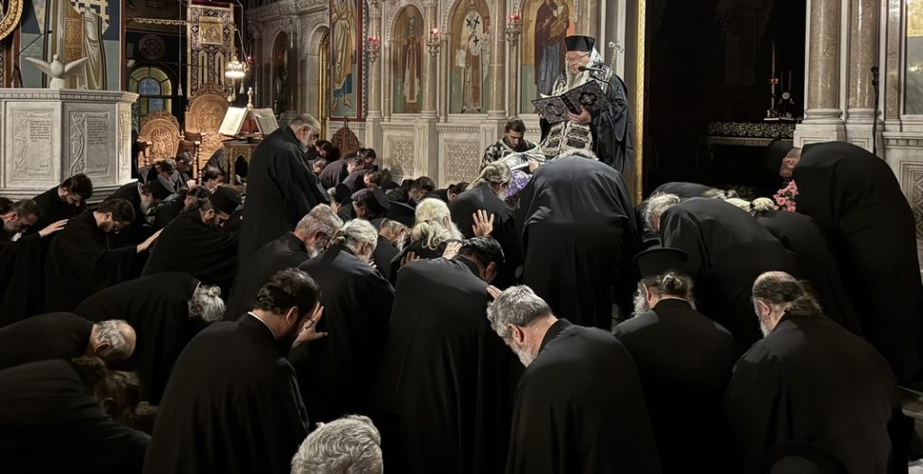 Η πρώτη εβδομάδα της Μεγάλης Τεσσαρακοστής στη Μητρόπολη Λαρίσης