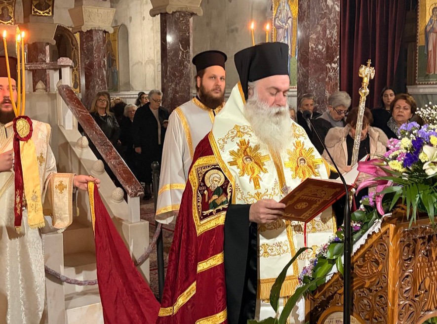 Ο Ακάθιστος Ύμνος στην Μητρόπολη Κορίνθου