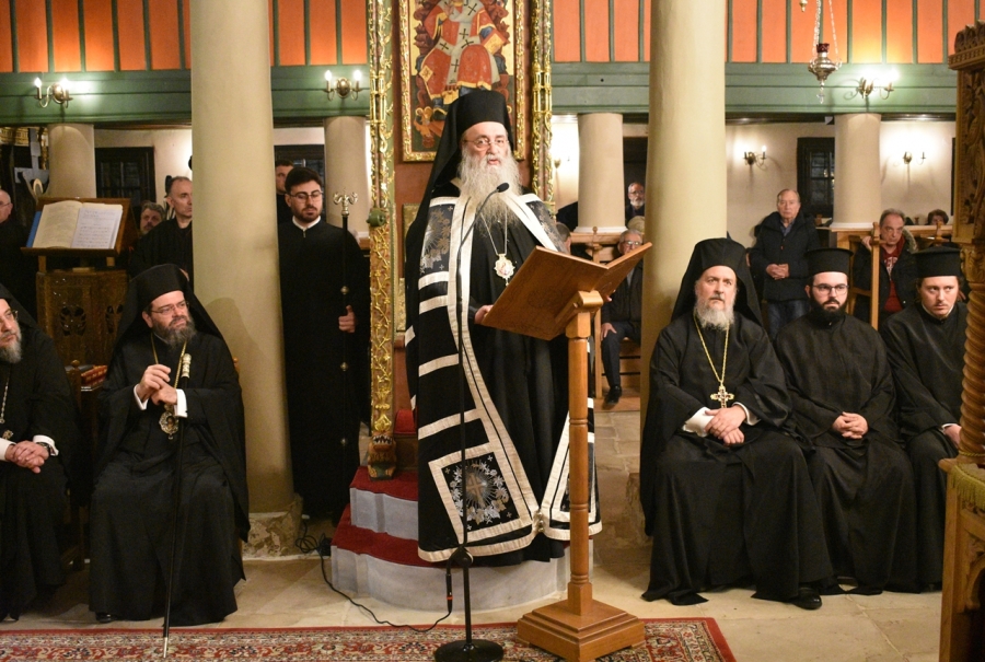 Ο Μητροπολίτης Δράμας στον Γ’ Κατανυκτικό Εσπερινό στην Κομοτηνή