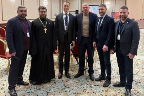 Член Патриаршей комиссии по вопросам физической культуры и спорта принял участие в работе отчетно-выборной конференции Союза ММА России