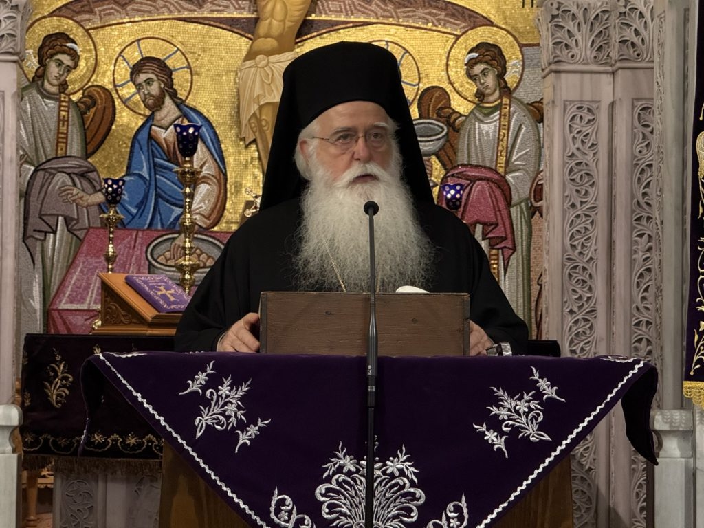Ομιλία Μητροπολίτη Δημητριάδος Ιγνατίου στον Δ’ Κατανυκτικό Εσπερινό