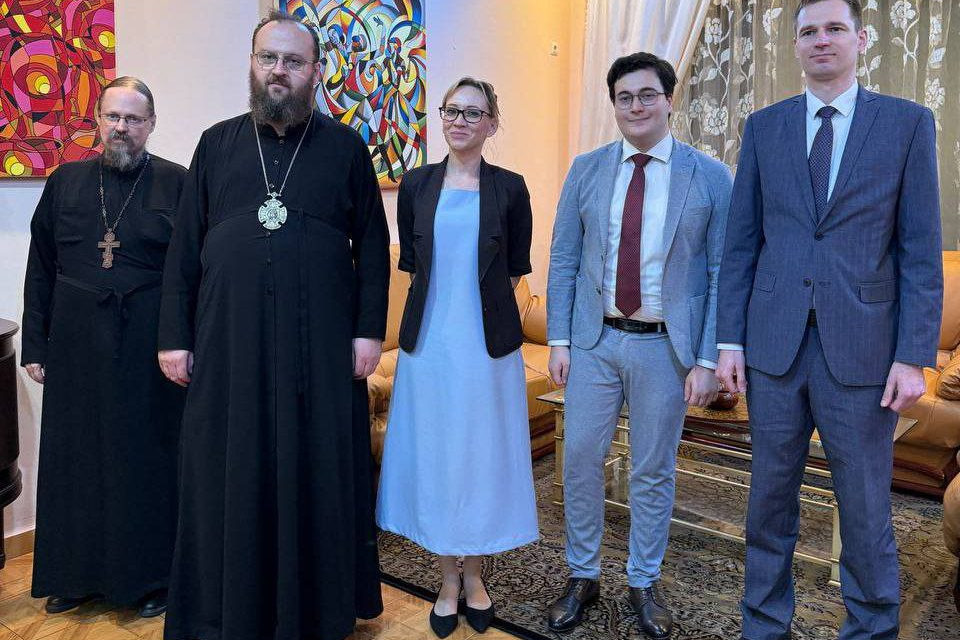 Патриарший экзарх Африки встретился с временным поверенным в делах Российской Федерации в Республике Конго