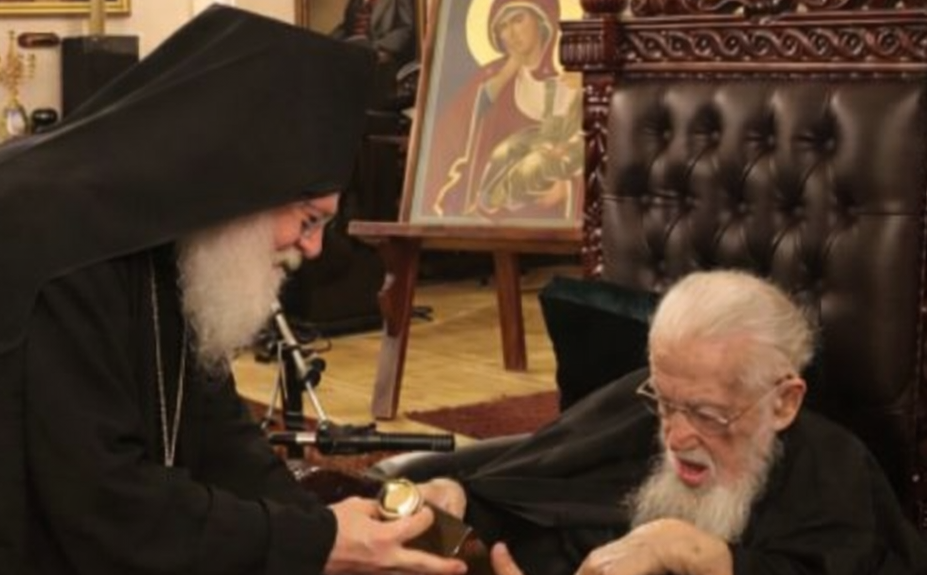 Ο Γέροντας Εφραίμ Βατοπαιδινός για τον μακαριστό Πατριάρχη Γεωργίας Ηλία (ΗΧΗΤΙΚΟ)