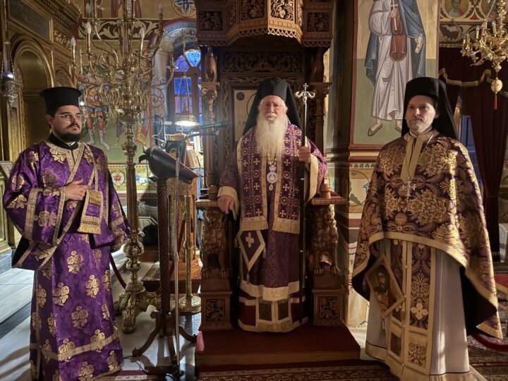 Λειτουργική δραστηριότητα Μητροπολίτη Θηβών Γεωργίου