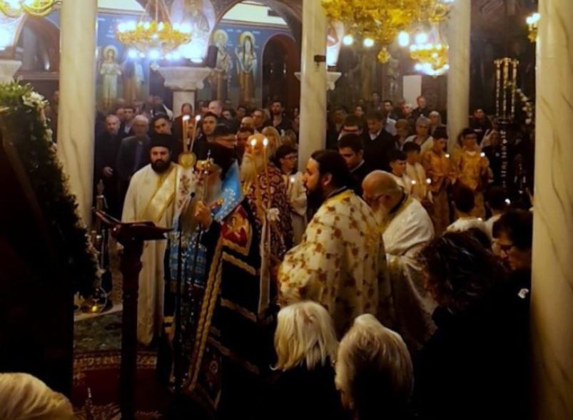 Υποδοχή και Προσκύνηση της Τιμίας Κάρας της Αγίας Υπομονής στα Γιαννιτσά