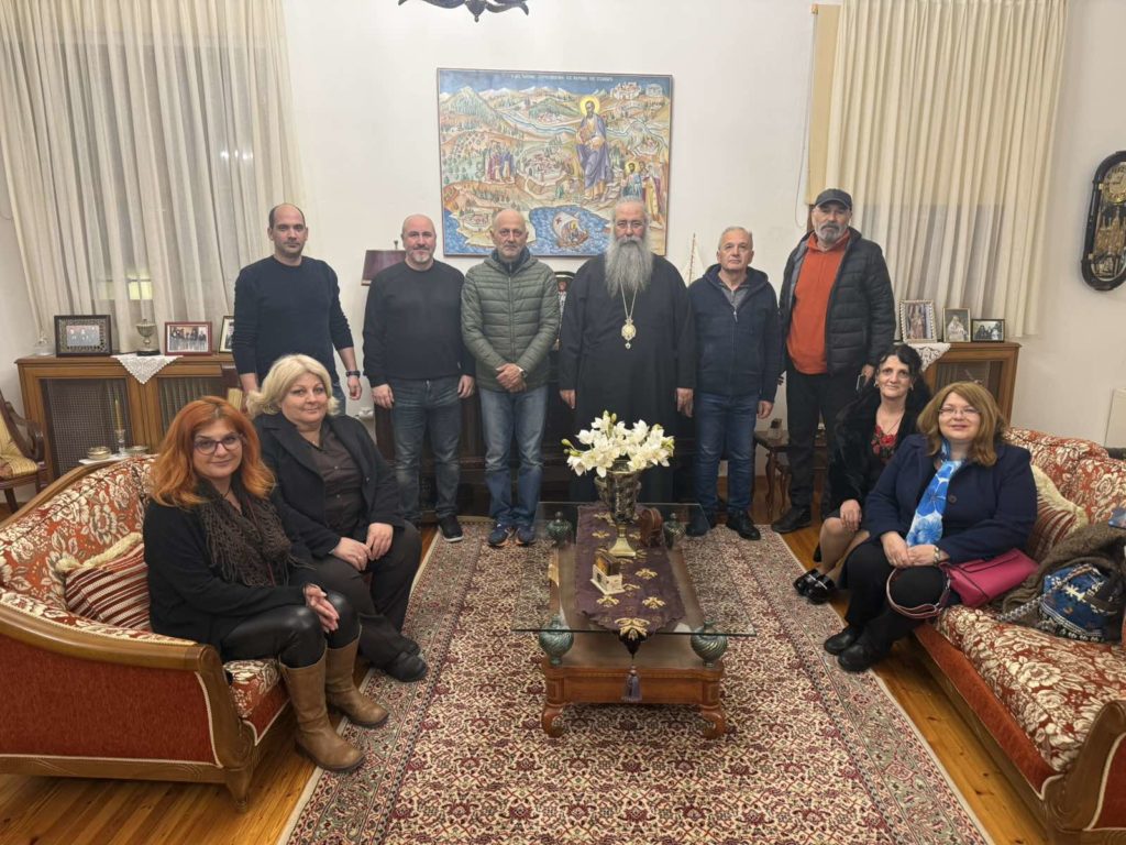 Συνάντηση της Φωτογραφικής Ομάδας Κατερίνης με τον Μητροπολίτη Κίτρους Γεώργιο