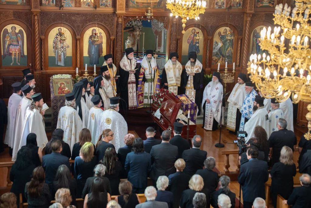 Ο Αρχιεπίσκοπος Αυστραλίας προέστη της Εξοδίου Ακολουθίας του μακαριστού Ιωάννη Κόικα