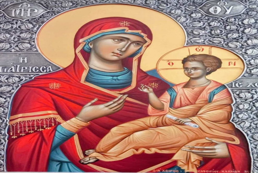 Υποδοχή Ιεράς Εικόνος της Παναγίας της «Γιάτρισσας» στο Παλλάδιο Ροδόπης