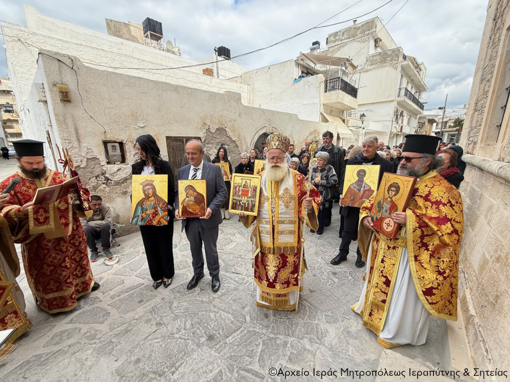 Ιεραπύτνης Κύριλλος: Ανάγκη να γνωρίσουμε τον Χριστό μέσα από την Εκκλησία και την μυστηριακή ζωή