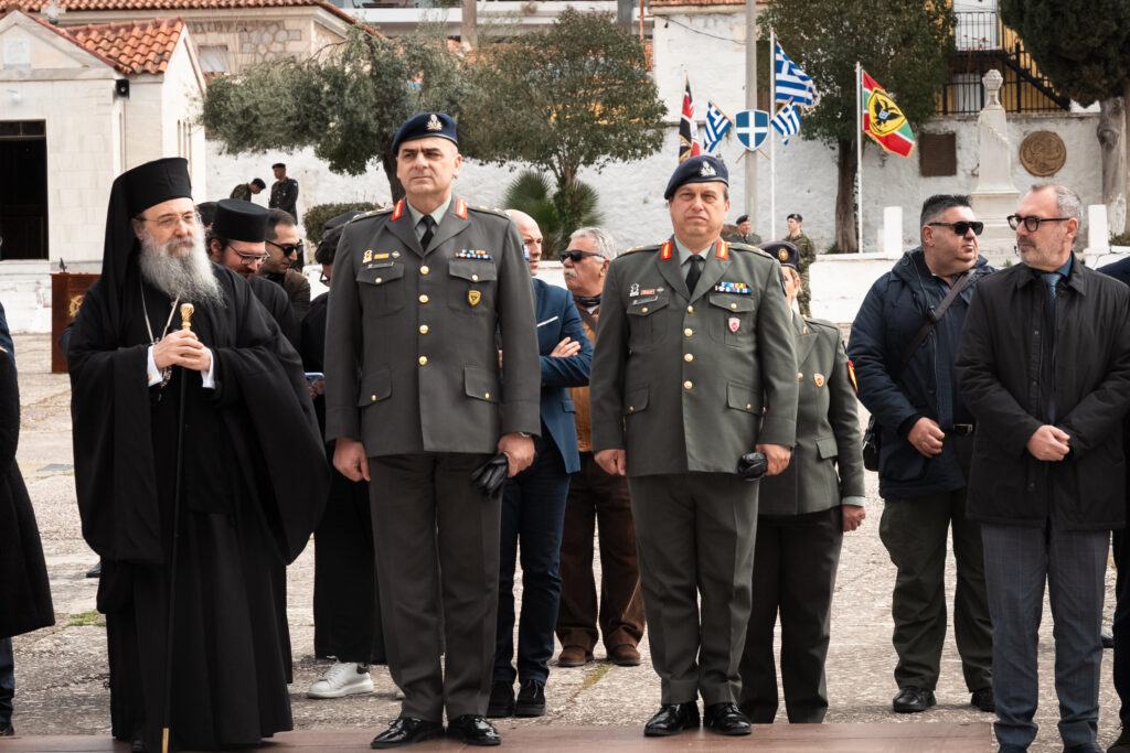 Ο Μητροπολίτης Πατρών στην ορκωμοσία των νεοσυλλέκτων οπλιτών της Α’ ΕΣΣΟ στο ΚΕΤΧ