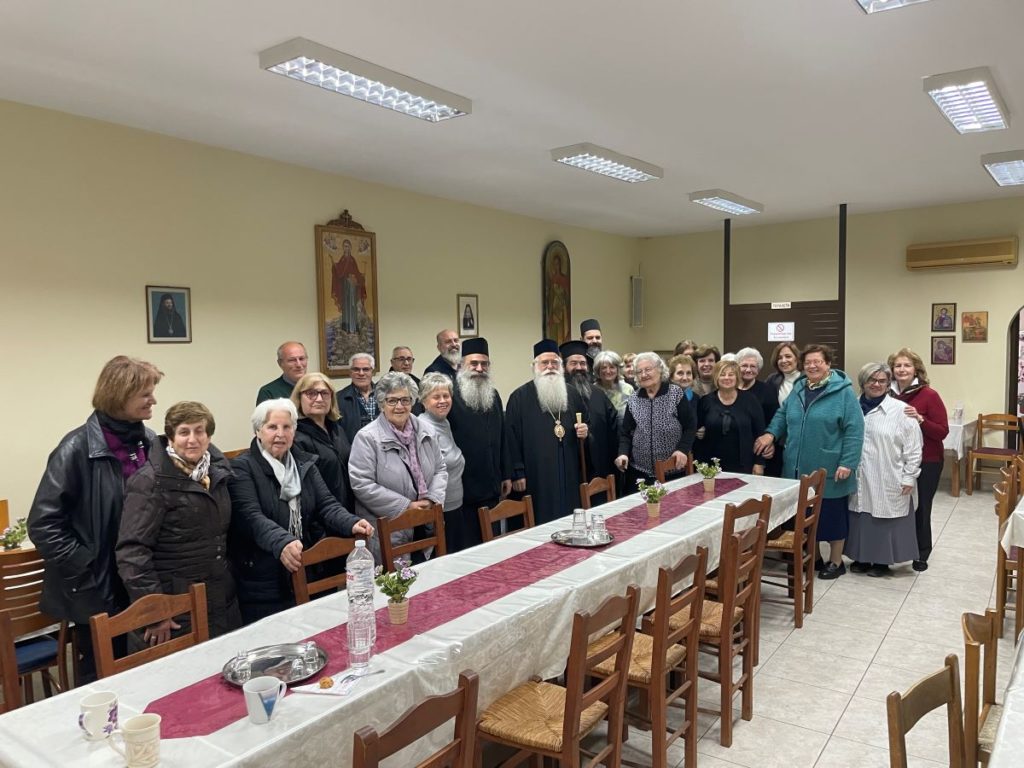 Επίσκεψη του Μητροπολίτη Δημητριάδος Ιγνατίου στον Ιερό Ναό Αγίου Γεωργίου Βόλου