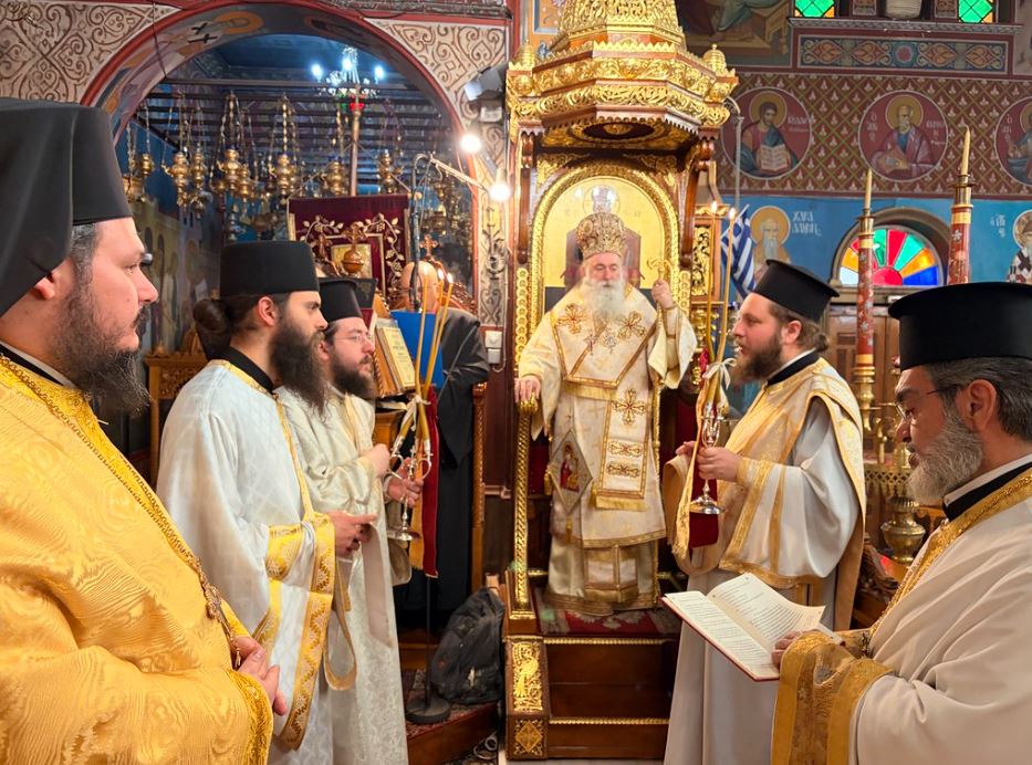 Η Ε’ Κυριακή των Νηστειών στην Ιερά Μητρόπολη Κορίνθου