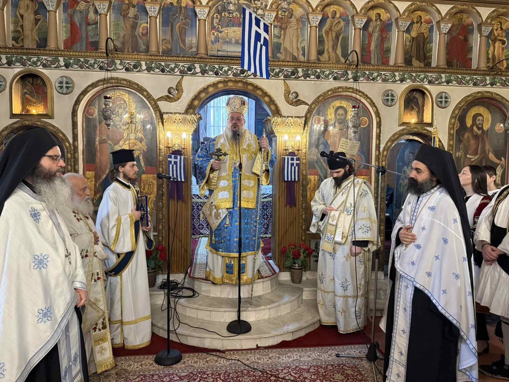Λαρίσης Ιερώνυμος: Οι προπάτορες μας μεγαλούργησαν υπό την σκέπη και την προστασία της Κυρίας Θεοτόκου