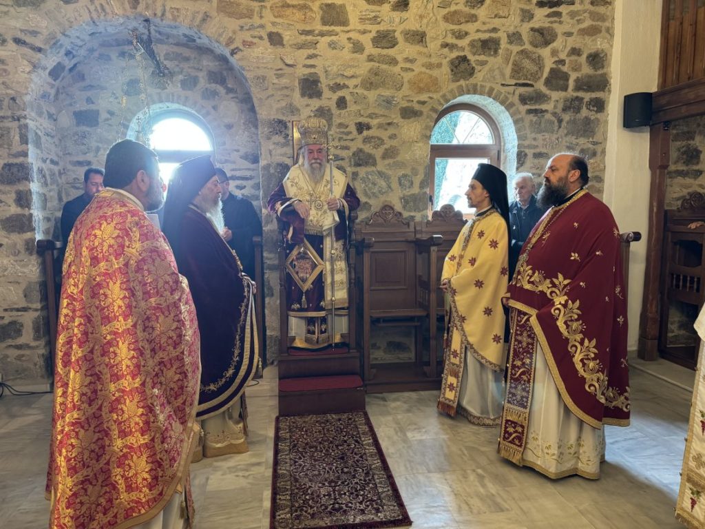 Θεία Λειτουργία επί τη μνήμη των Αγίων Τεσσαράκοντα Μαρτύρων στη Φωλεά Παγγαίου