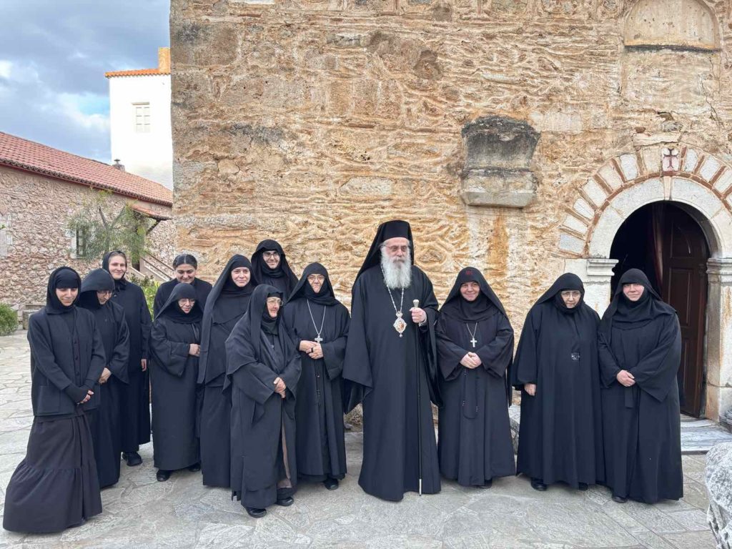 Μεγαλοσχημία Μοναχής στην Ιερά Μονή Λουκούς Αρκαδίας