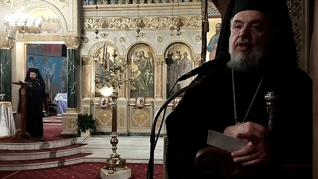 Κατανυκτικός Εσπερινός την Κυριακή της Ορθοδοξίας στη Μεγαλόπολη