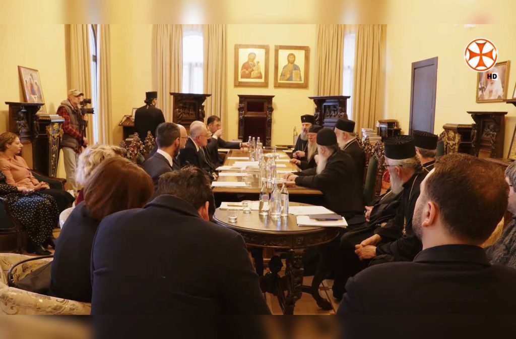 გარემოს დაცვისა და სოფლის მეურნეობის მინისტრი საპატრიარქოს ეწვია