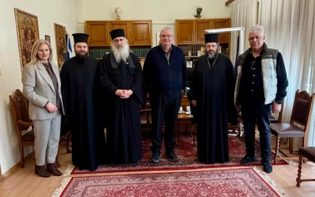 Συνάντηση Μητροπολίτη Κονίτσης με τον Περιφερειάρχη Ηπείρου