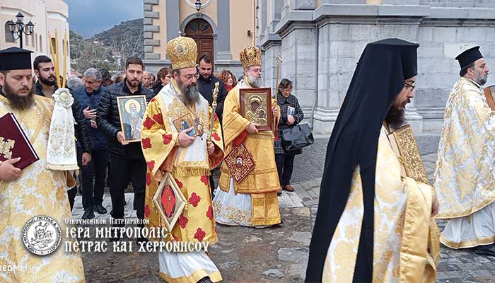 H Κυριακή της Ορθοδοξίας στην Ιερά Μητρόπολη Πέτρας