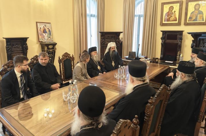 Ο Πατριάρχης Βουλγαρίας συναντήθηκε με μέλη της Ιεράς Συνόδου του Πατριαρχείου Γεωργίας