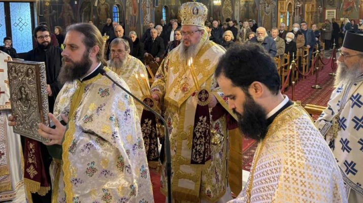 Στον Ιερό Ναό Αγίου Ανδρέα Άνω Πατησίων ο Μητροπολίτης Λαρίσης Ιερώνυμος