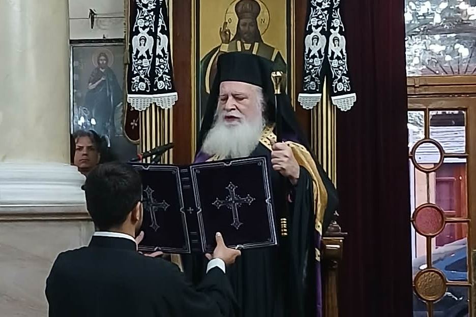 Ο Ρωγών Φιλόθεος στον Κατανυκτικό Εσπερινό στο Αίγιο