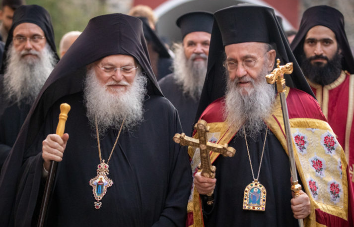 Γέροντας Εφραίμ και Ναυπάκτου Ιερόθεος στην Pemptousia TV την Πέμπτη 19 Μαρτίου