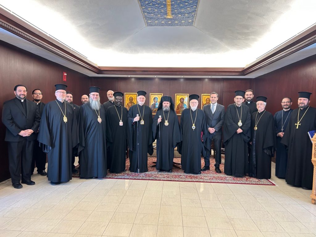 Η υποδοχή του Αρχιεπισκόπου Αλβανίας Ιωάννη στην Ιερά Μητρόπολη Βοστώνης