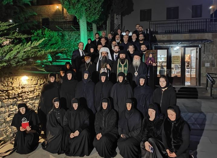 Ο Πατριάρχης Βουλγαρίας Δανιήλ στο μοναστήρι του Αγίου Γαβριήλ Ουργκεμπάτζε