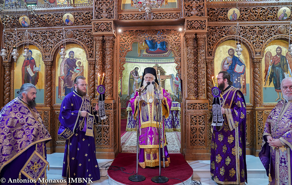 Προηγιασμένη Θεία Λειτουργία στον πολιούχο της Βεροίας