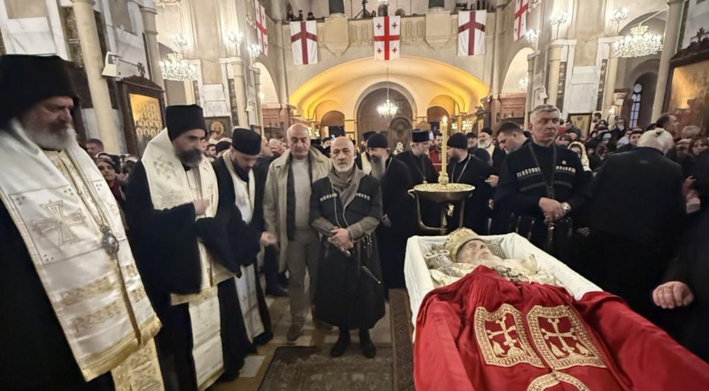 Η αντιπροσωπεία της Σερβικής Εκκλησίας στην Τιφλίδα