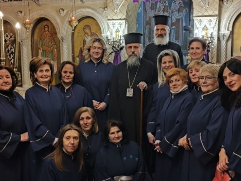 Η Βυζαντινή Χορωδία «Αγία Σκέπη» στην Ιερά Μητρόπολη Καρπενησίου