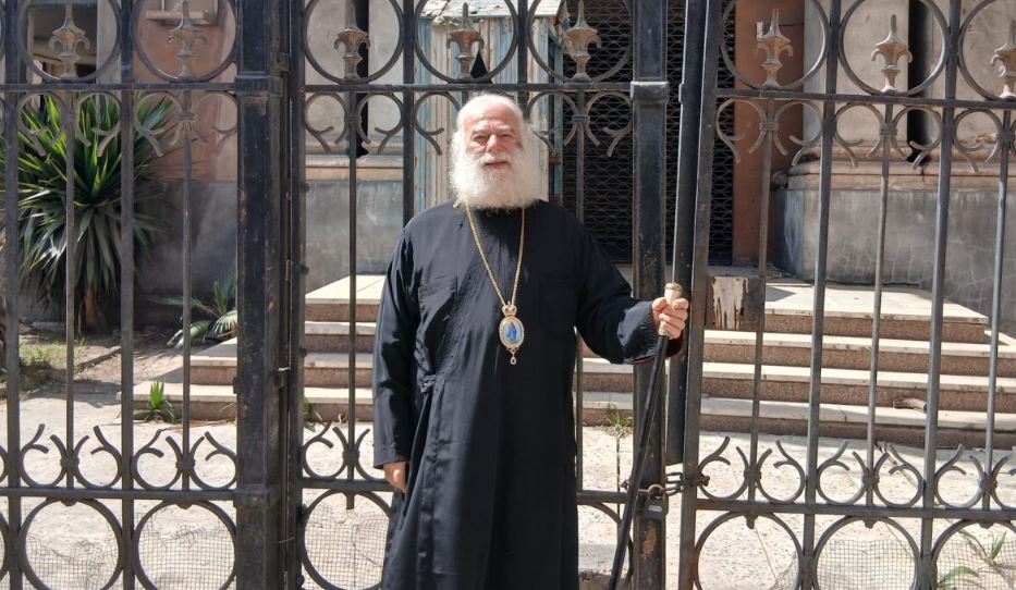 البابا ثيودروس يتفقد  كنيسة ومدرسة أفروفيون التاريخيتان في الإسكندرية