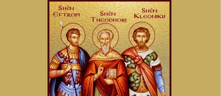 Dëshmorët Eftropi, Kleoniku, Vasilisku. Hierodëshmor Theodhoriti