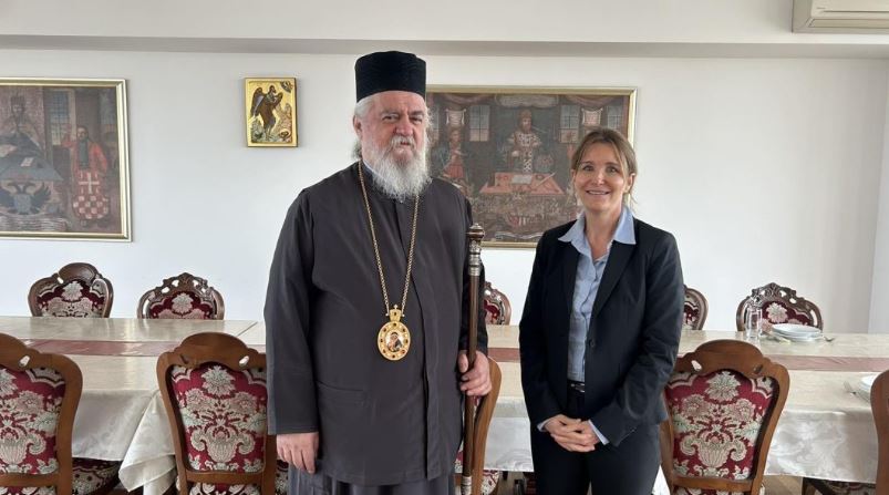 Епископ Кирило примио амбасадорку Швајцарске Конфедерације у Републици Хрватској