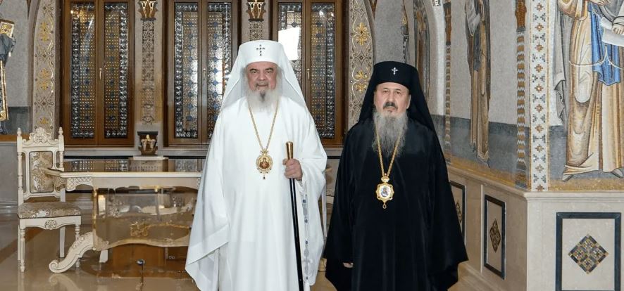 Metropolitan Petru of Bessarabia congratulates Patriarch Daniel on 36 years of episcopal ministry