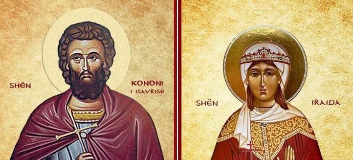 Oshënar dëshmor Kononi. Dëshmor Konon Kopshtari. Dëshmorët Arkelau, Onisi. Oshënar Virgjili. Dëshmore Iraida