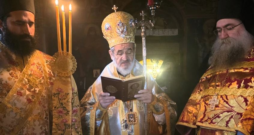 Celebration of the Feast of Saint Gregory Palamas at the Esphigmenou Monastery of Mount Athos